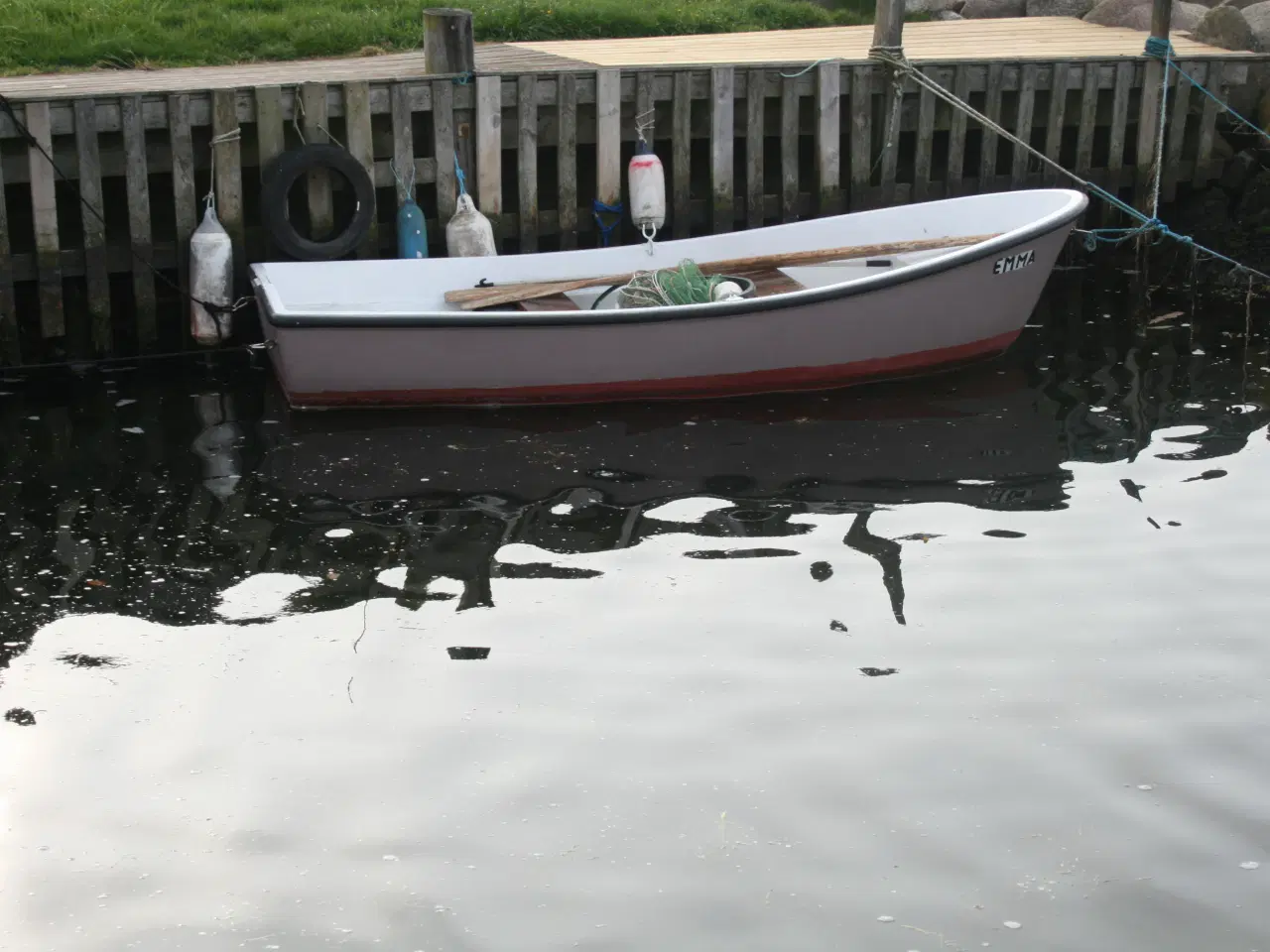 Billede 3 - Jolle m motor og reg trailer