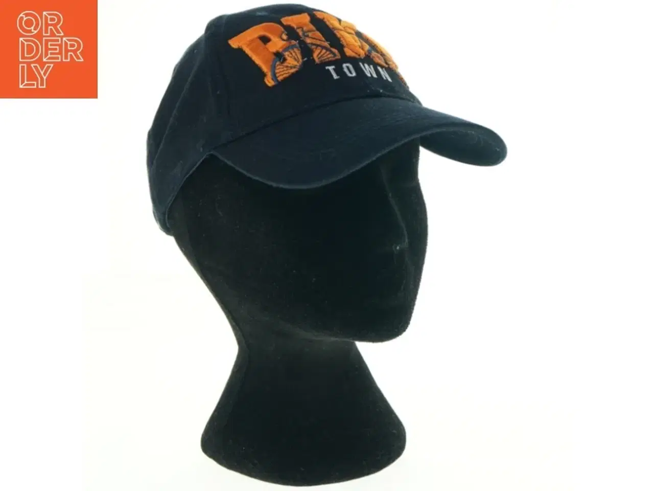 Billede 1 - Sort baseballkasket med broderi