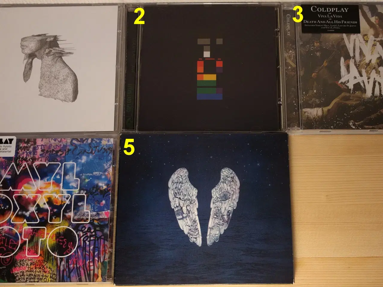 Billede 1 - Coldplay CD-albums (5 Titler)