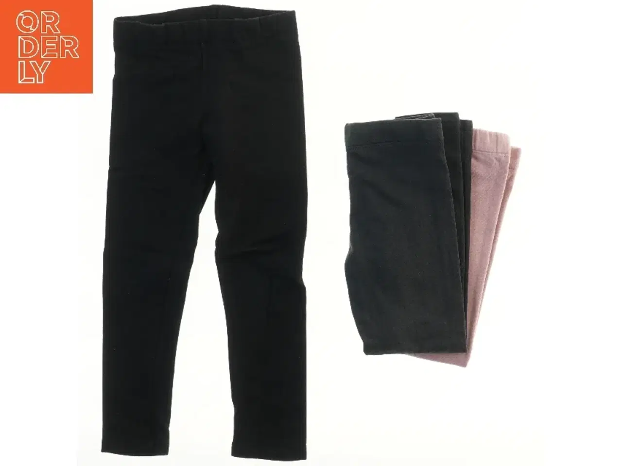 Billede 1 - 3 stk. Børne leggings sæt fra H&M (str.  3 stk 104 )