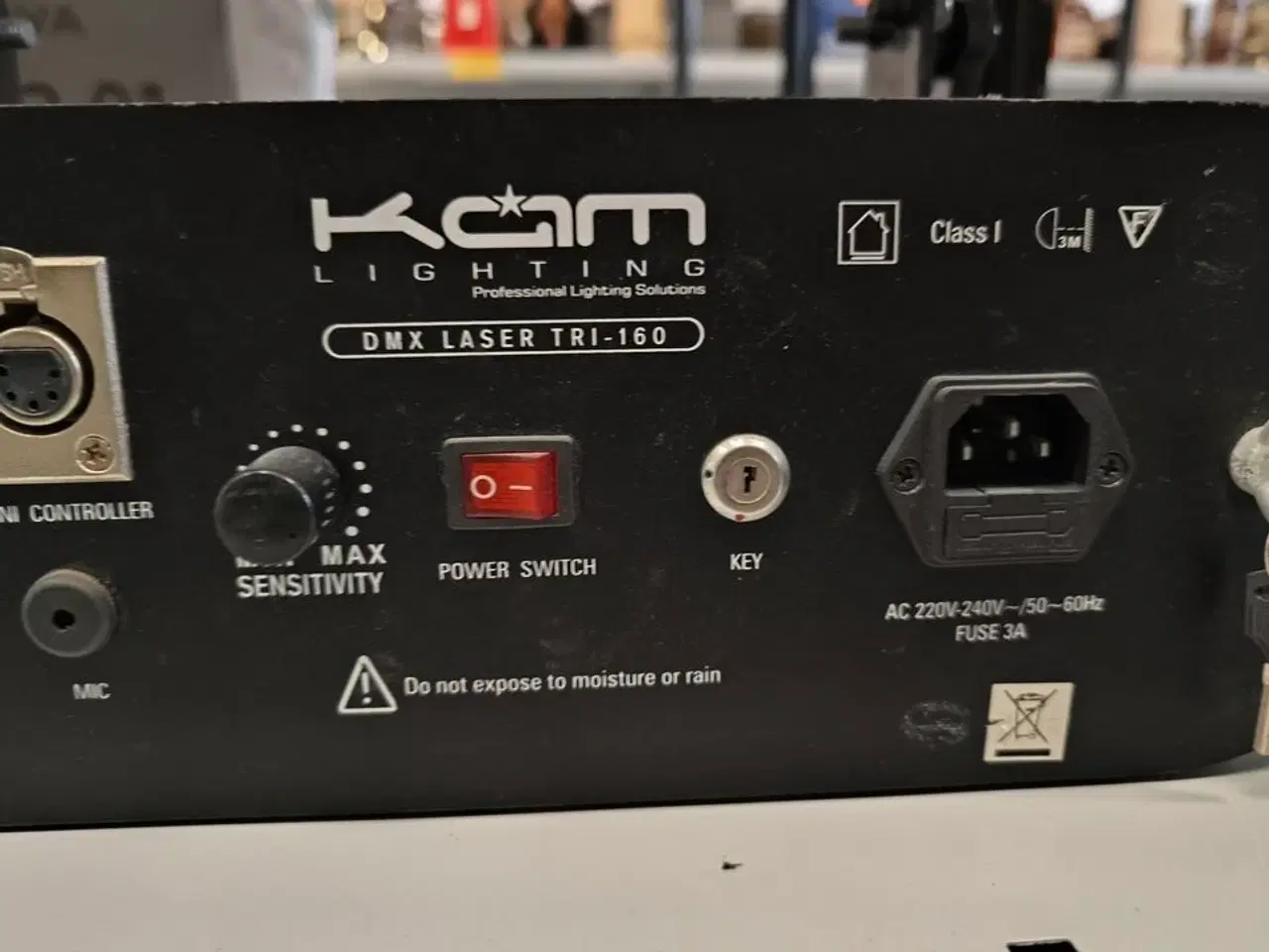 Billede 2 - Lyseffekt KAM LIGHTING DMX LASER TRI-600