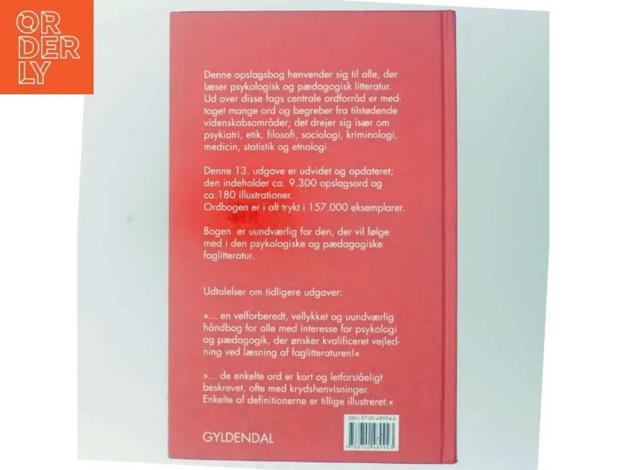 Billede 3 - Psykologisk-pædagogisk ordbog (Bog)