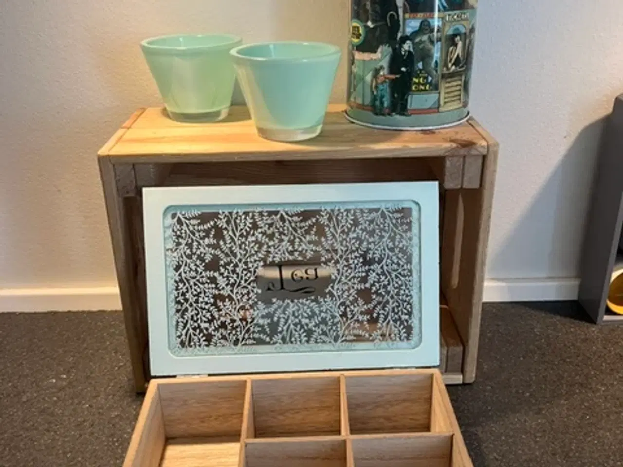 Billede 2 - Retro: AB LovePlates-stager+Mivat dåse+Teadåse