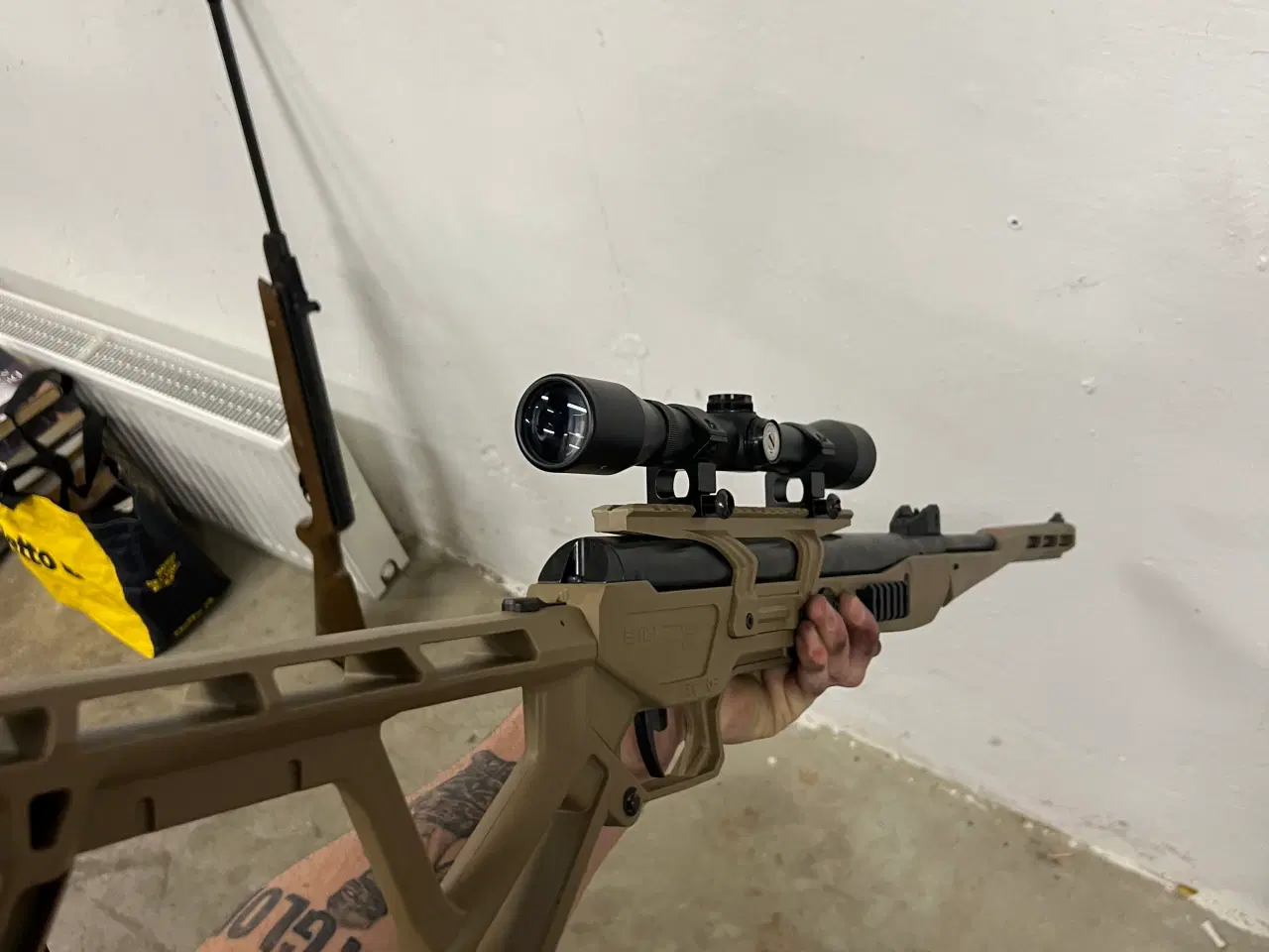 Billede 3 - Bm8 luftgevær med kikkert 