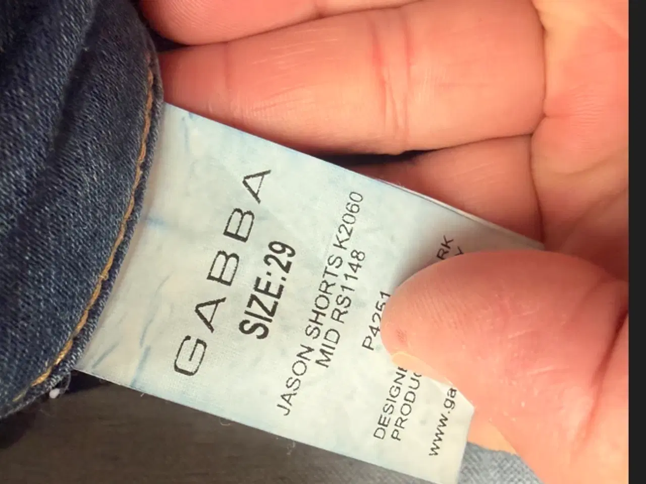 Billede 2 - Gabba Shorts Denim,