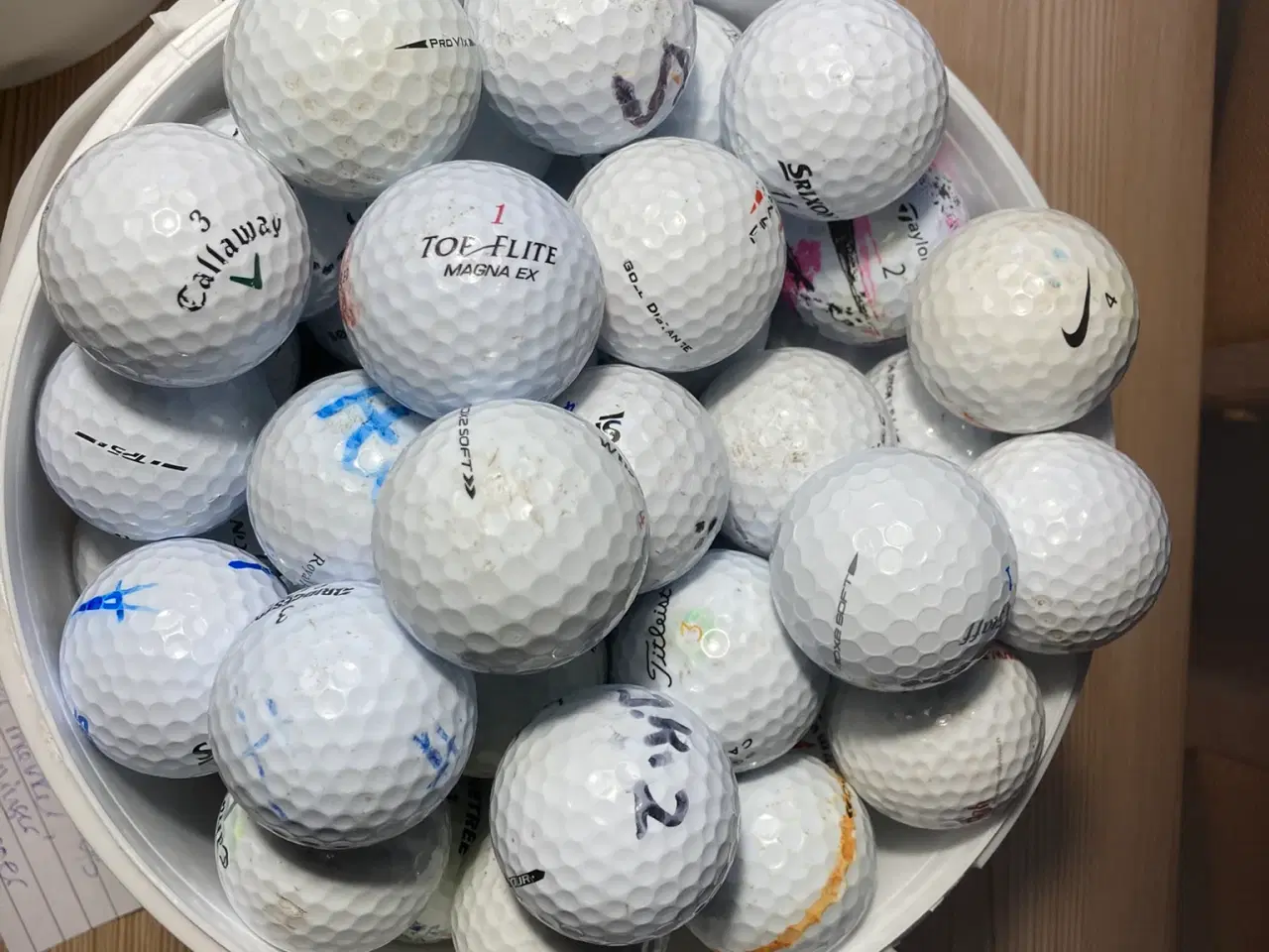 Billede 3 - Brugte golfbolde, søbolde