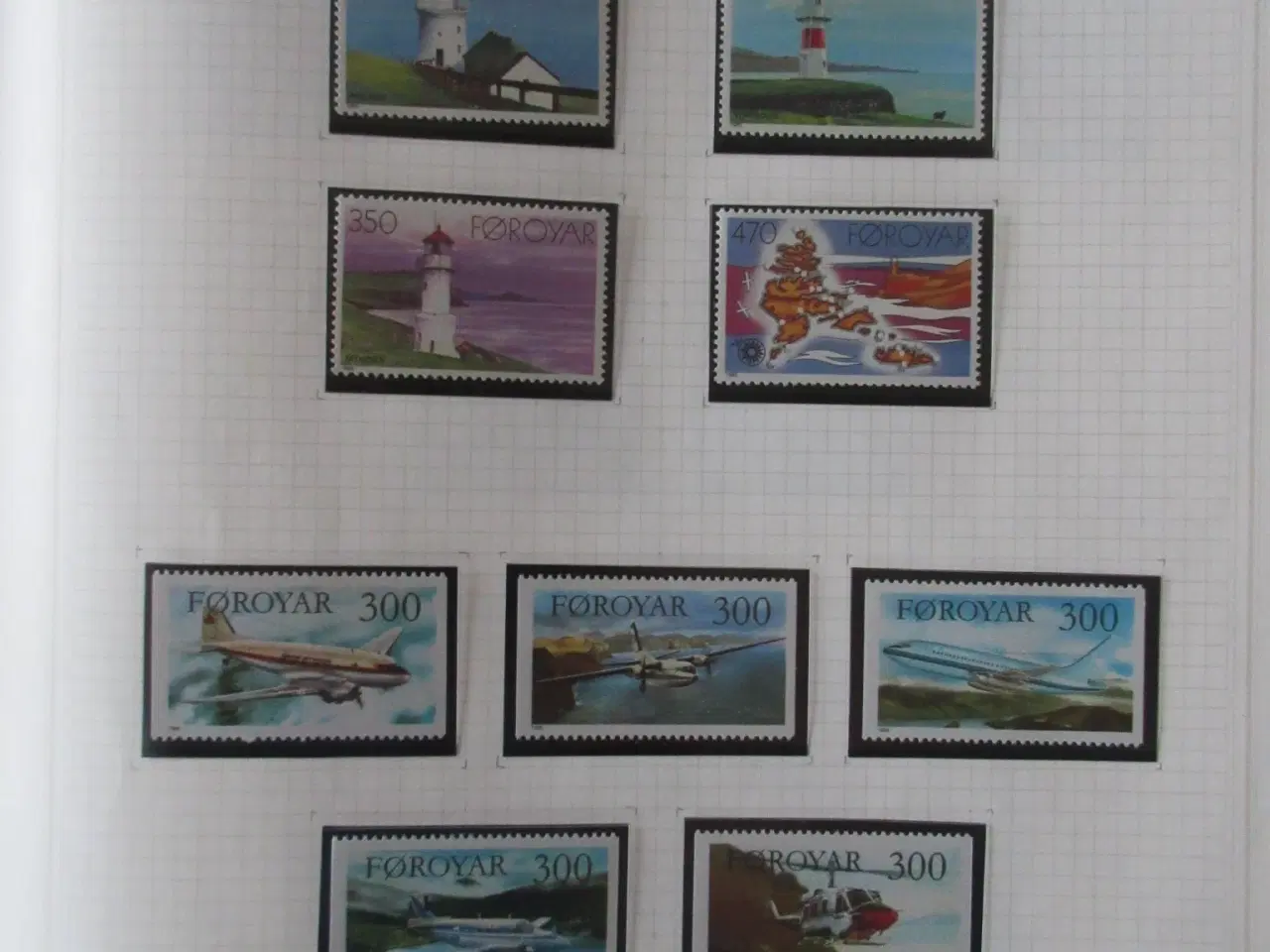 Billede 14 - Færøerne start samling postfriske frimærker