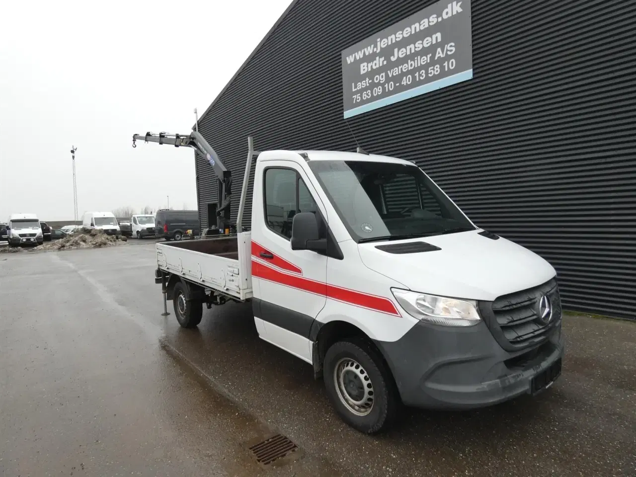 Billede 3 - Mercedes-Benz Sprinter 316 KRANBIL 2,1 CDI A2 RWD 163HK Ladv./Chas. Man.