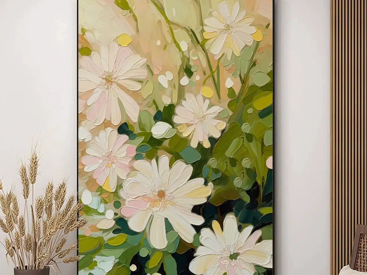 Billede 1 - Stort maleri 95 x 150 cm (Gratis levering)