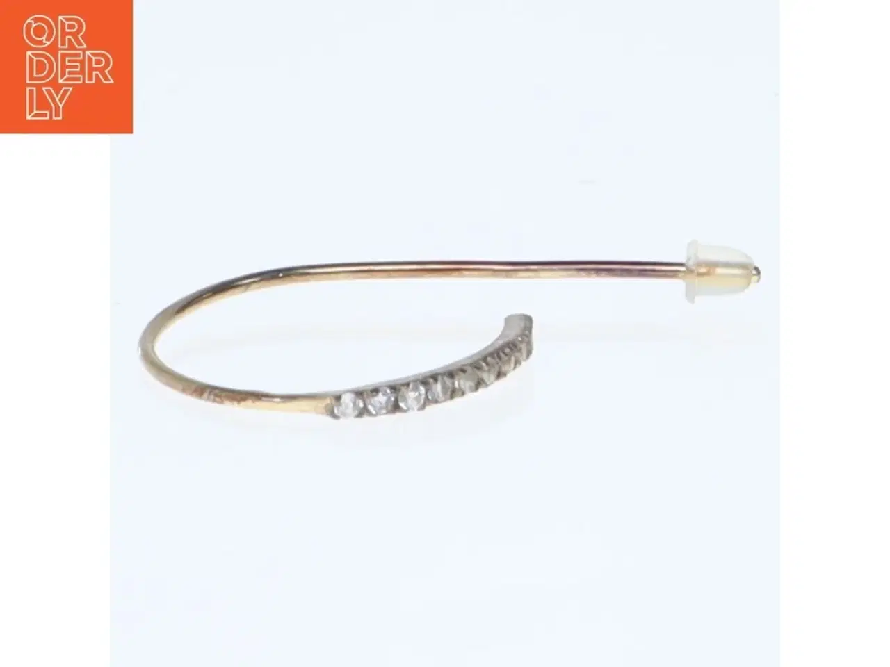 Billede 1 - Ubrugt Lolas Love Guldørering med sten (str. Ø 2 cm)