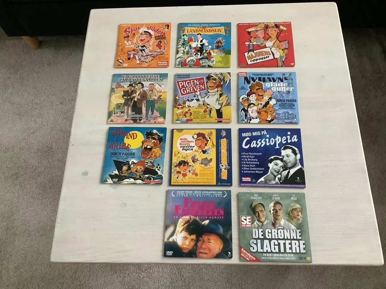 Billede 2 - 11 stk danske film med bl.a. Dirch Passer