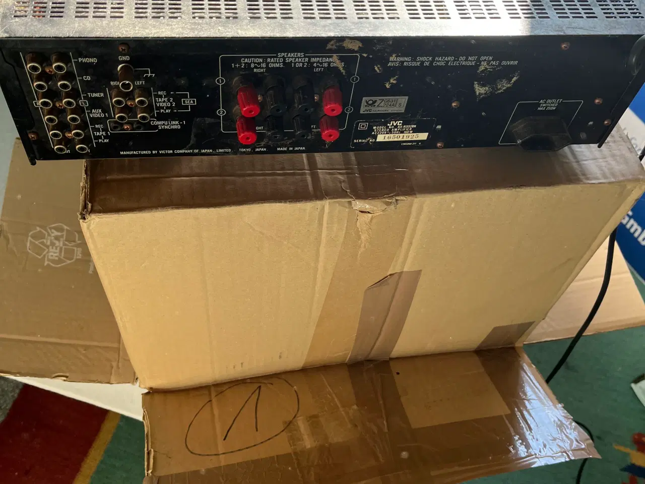 Billede 11 - JVC fuldforstærker plus cd og radio 
