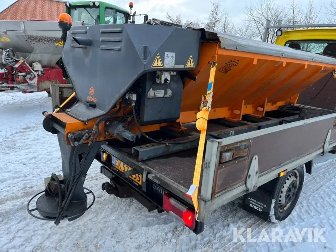 Billede 12 - Varebil med ladspreder Iveco Daily 35S18