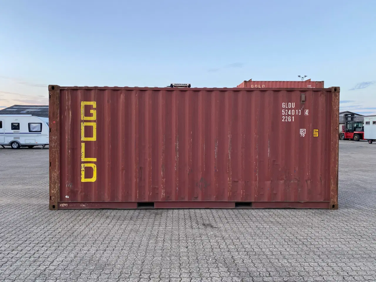 Billede 3 - 20 fods container - ID: GLDU 524013-4