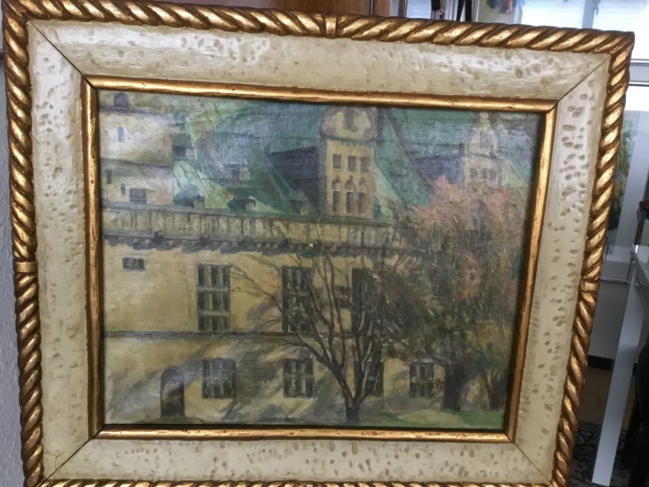 Billede 2 - Oliemaleri ubekendt kunstner