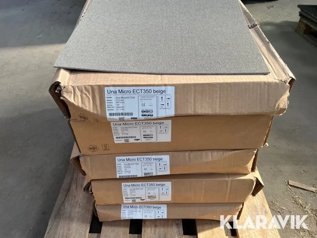 Billede 4 - Tæppefliser Ege 50,6 m2 beige