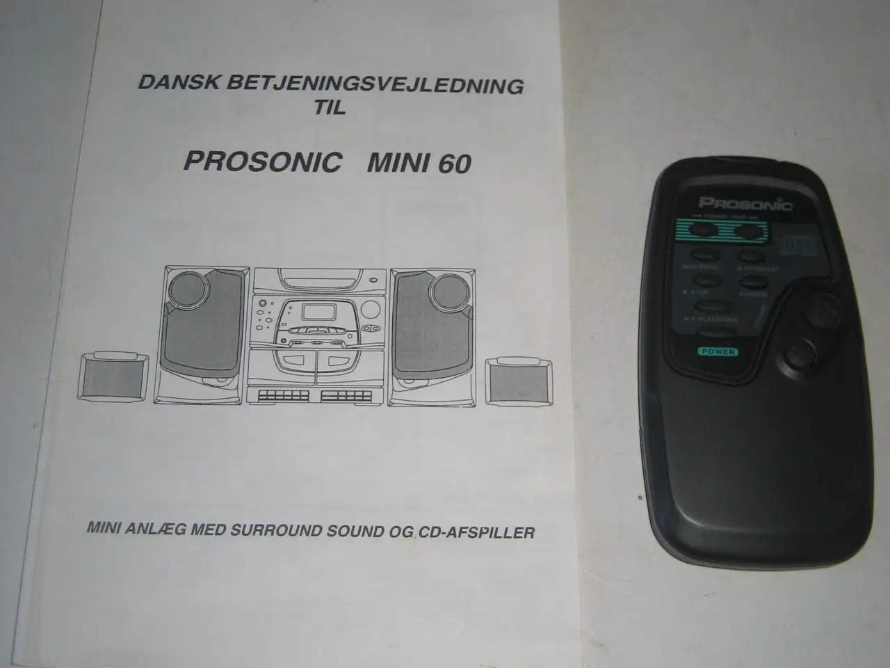 Billede 3 - Prosonic minianlæg med surround sound sælges