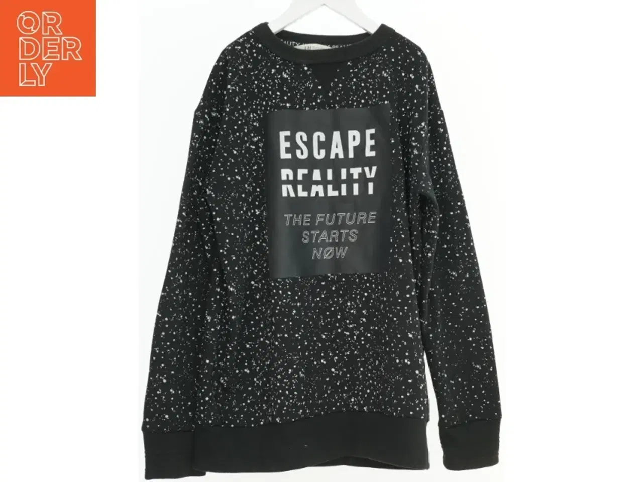 Billede 1 - Sweatshirt med print fra H&M (str. 158)