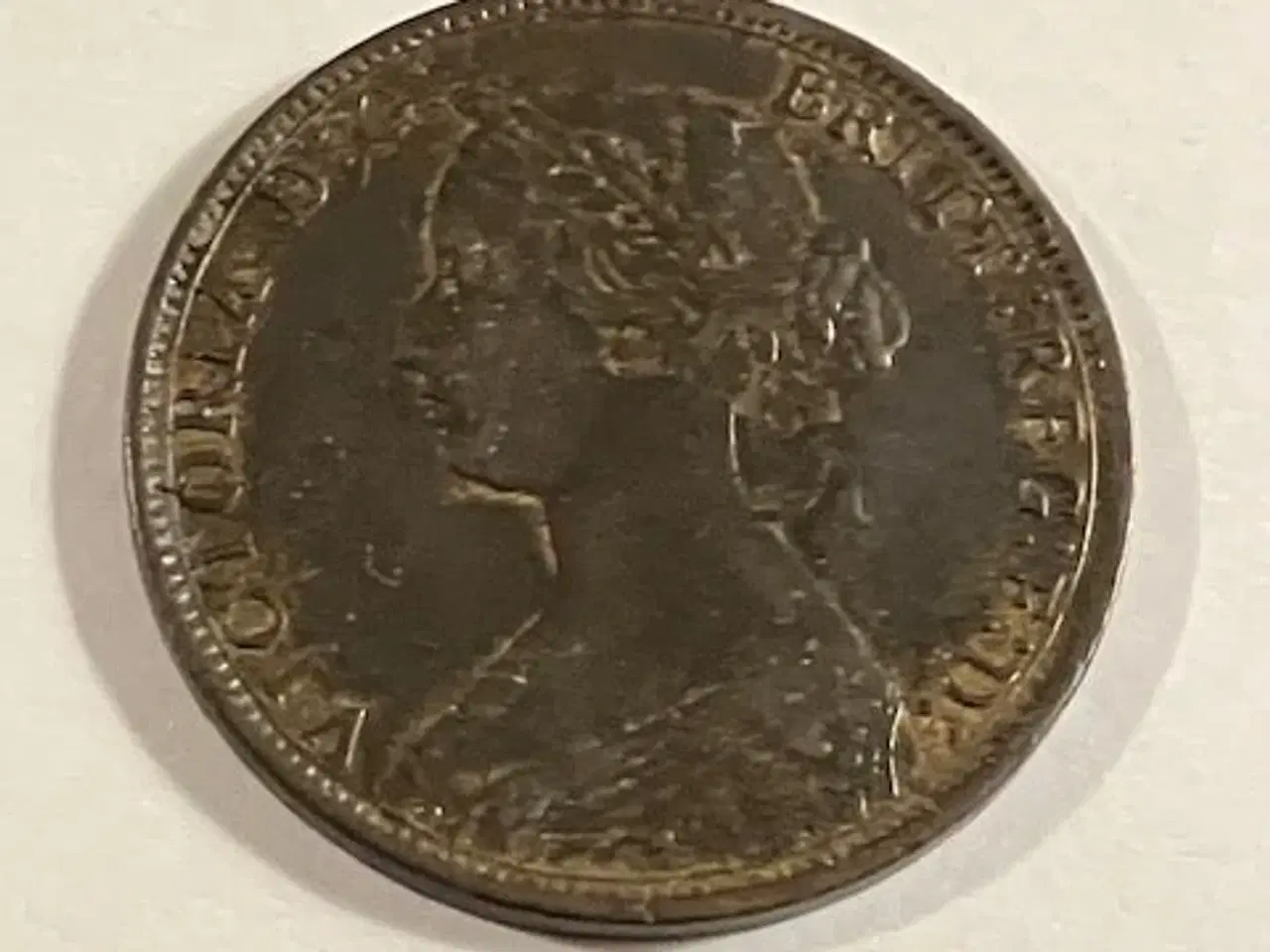 Billede 2 - Half Penny 1870 England