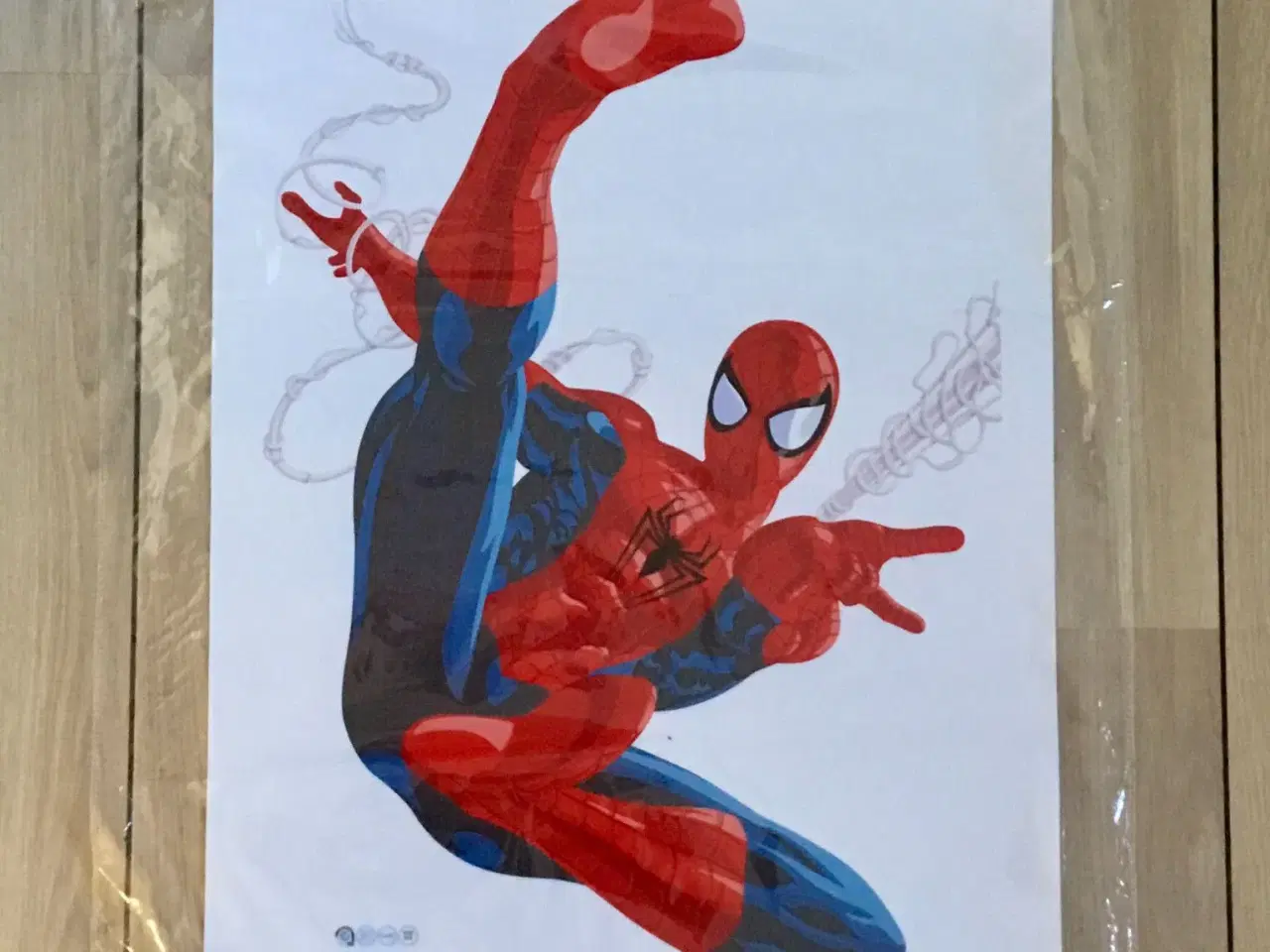 Billede 3 - Spiderman wallstickers wallsticker med Spiderman