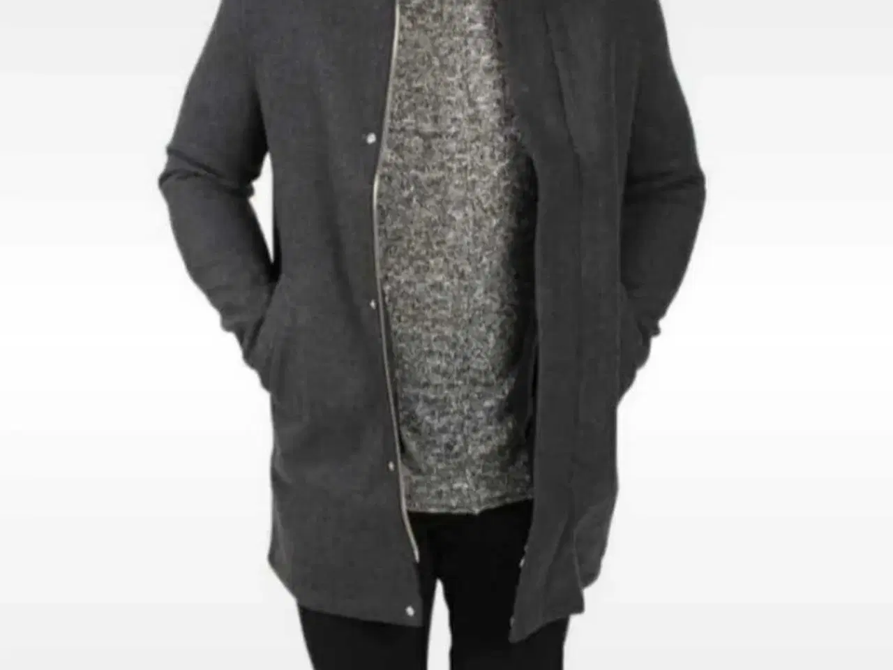 Billede 1 - NY uldfrakke * Str. S