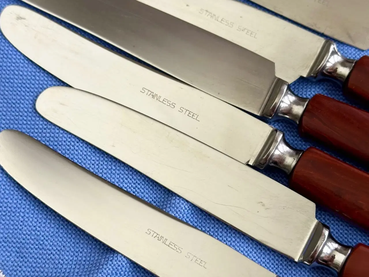 Billede 5 - Vintage middagsknive, 6 stk samlet