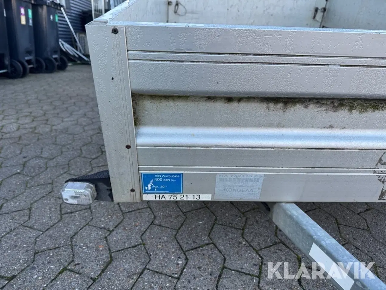 Billede 12 - Trailer Humbaur 750kg