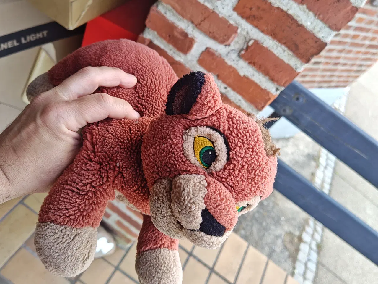 Billede 1 - Sjælden Disney Løvernes Konge 2 Kovu Bamse