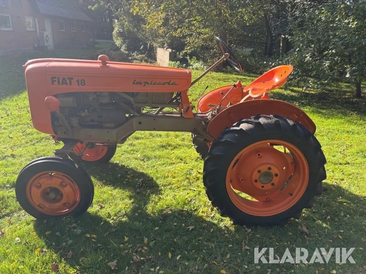 Billede 5 - Veterantraktor Fiat 18