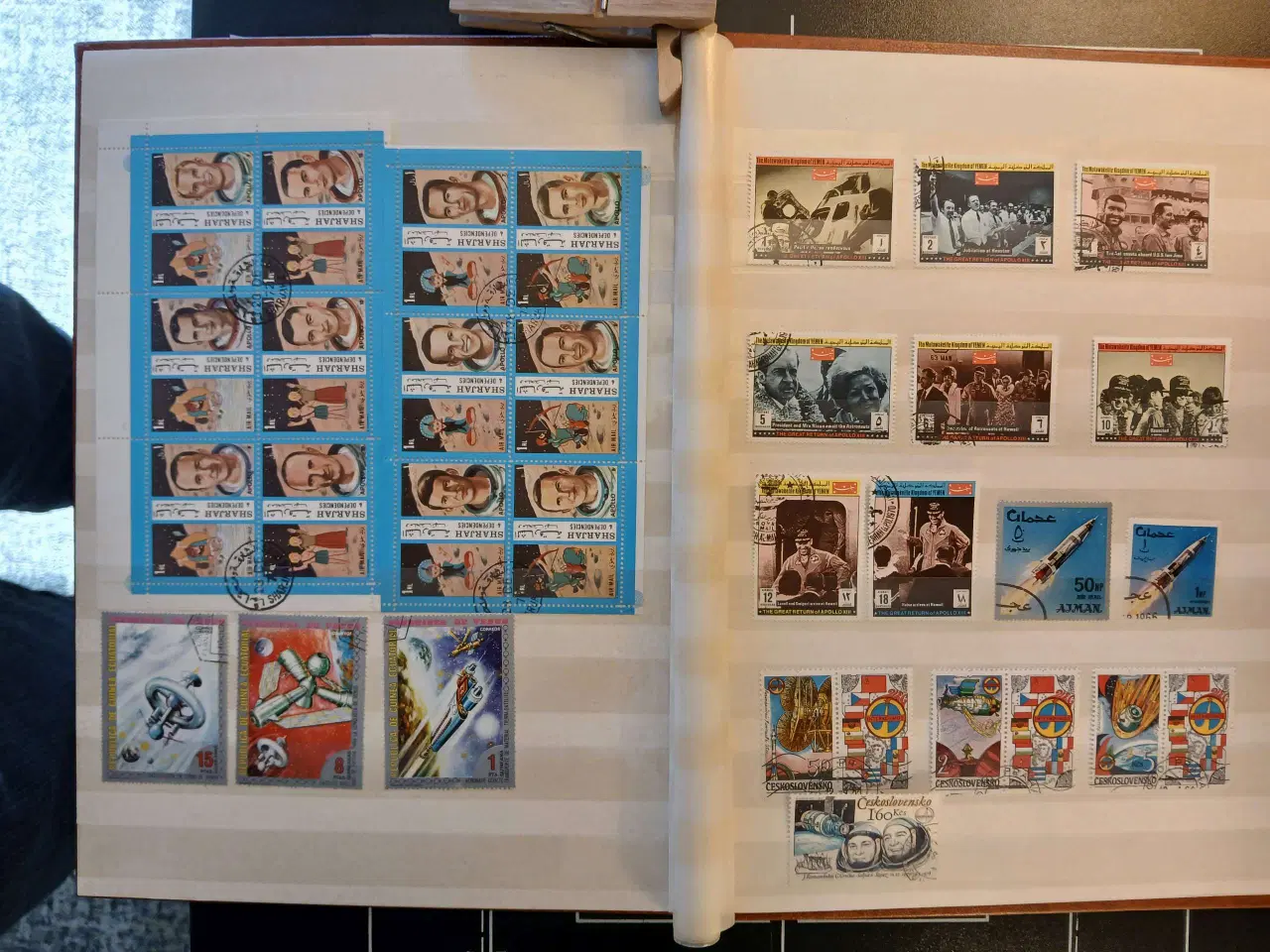 Billede 6 - Rumfart (111) Indstiksbog med 16 sider med rumfart