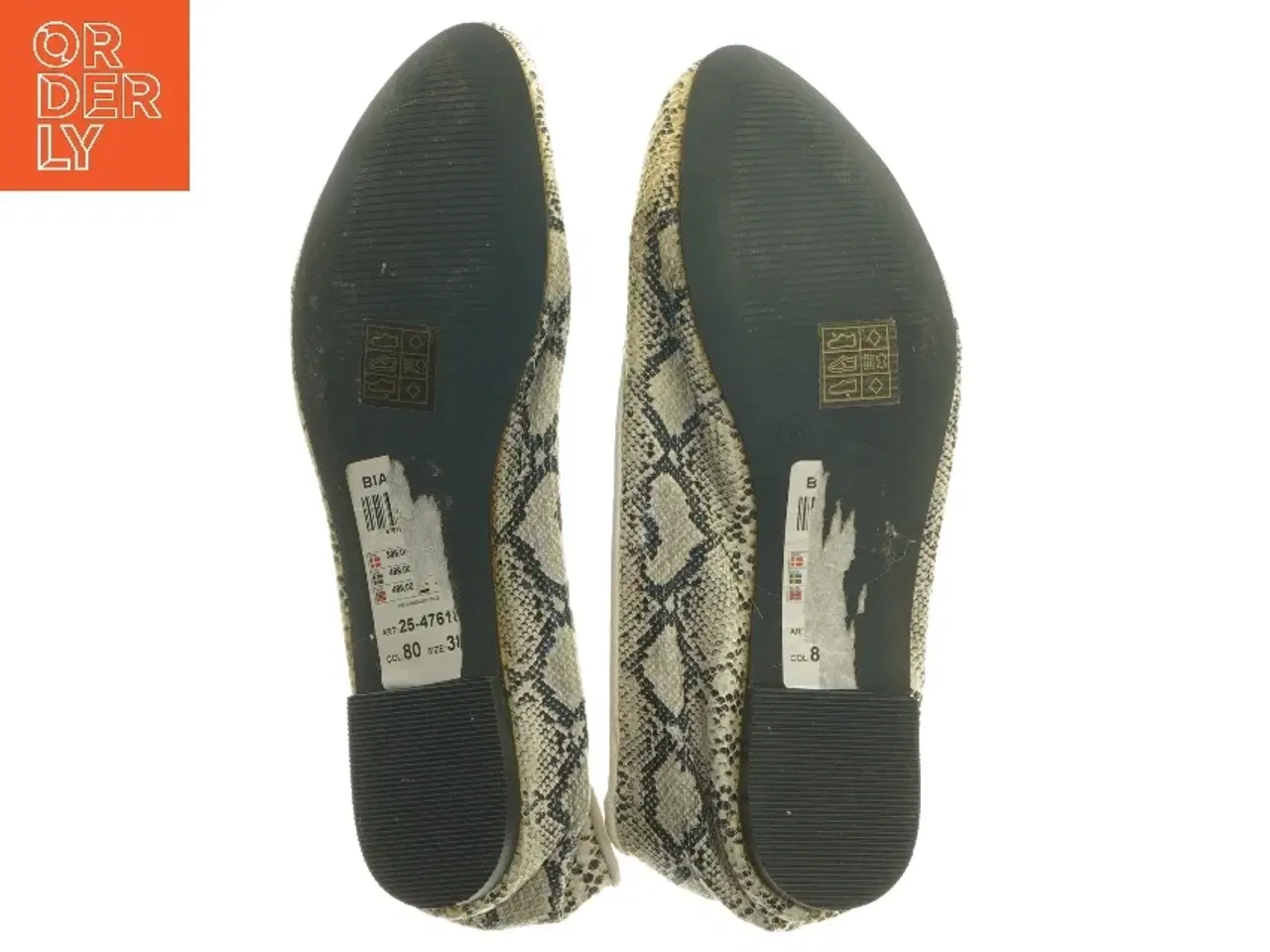 Billede 5 - Nye Dame loafers med slangeskindsmønster (str. 38 )