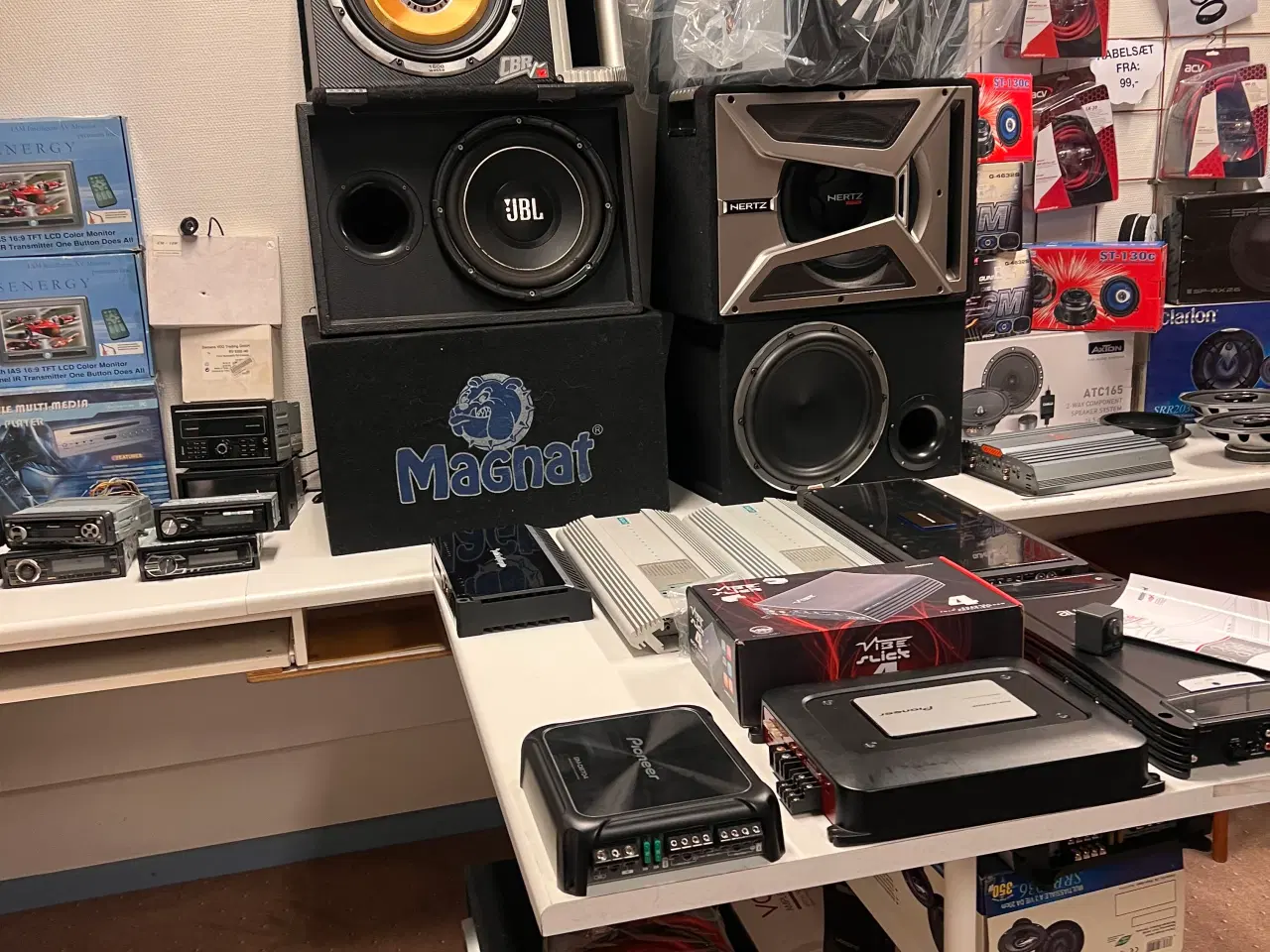 Billede 1 - Alpine, jbl, Hertz, Audison, forstærker, subwoofer