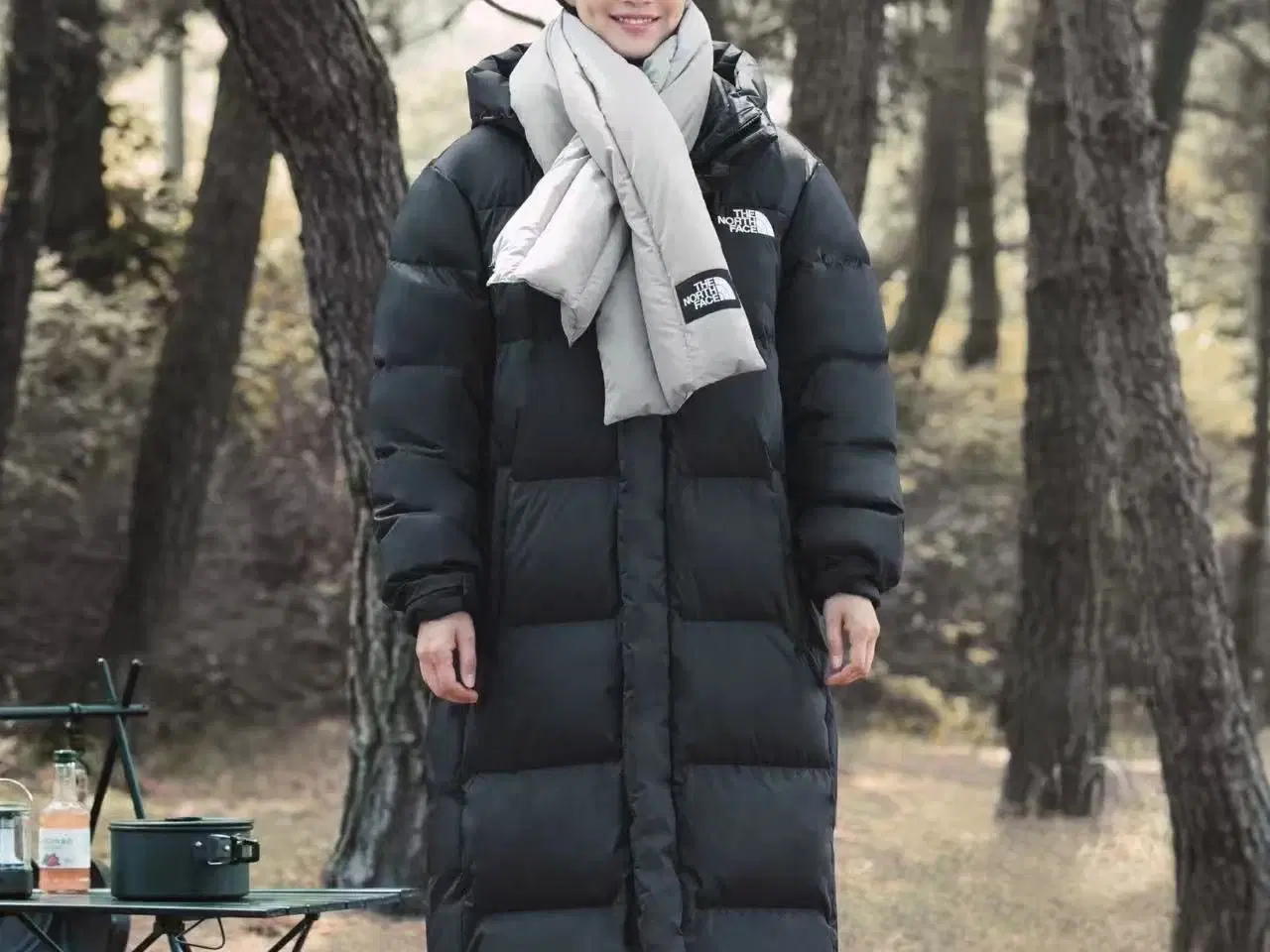 Billede 2 - The North Face lang dunjakke- HELT NY med tag