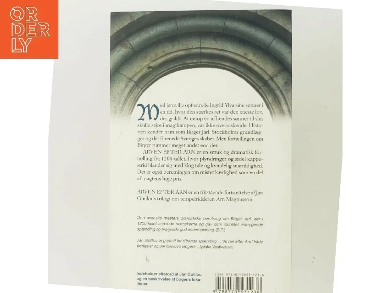 Billede 3 - Arven efter Arn af Jan Guillou (Bog)