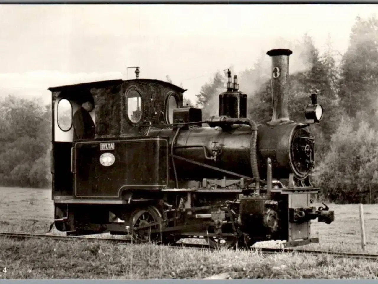 Billede 1 - Lok. nr.3 "Dylta" Söndermanlands Järnväg - Sverige - Ubrugt