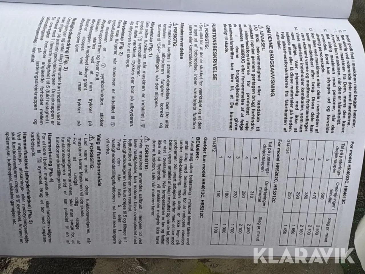 Billede 12 - Borehammer Makita HR4013C AVT med støvudskiller sæt