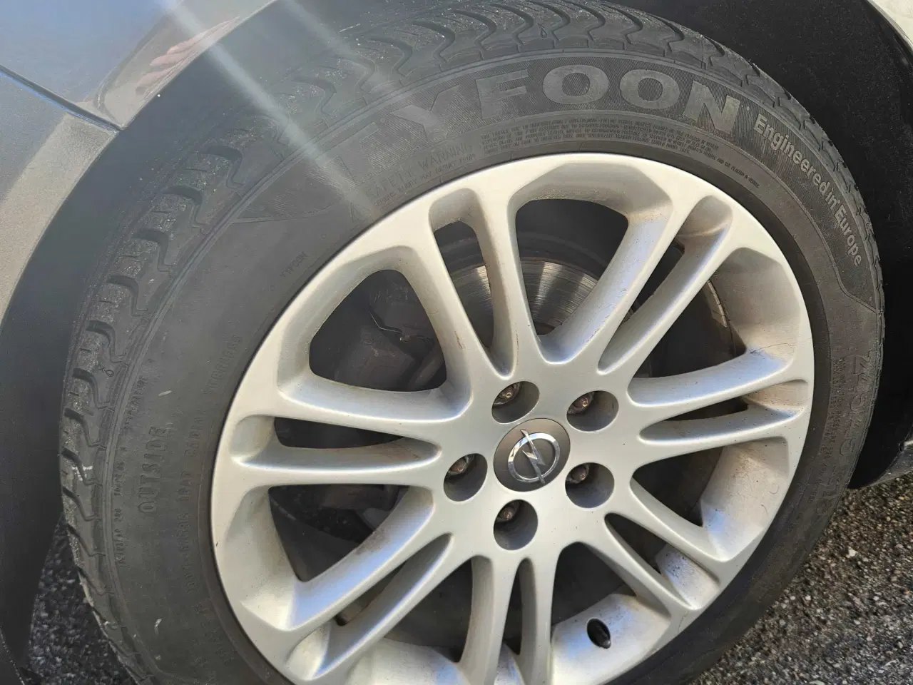 Billede 6 - 18" alufælge med sommerdæk – passer bl.a. Opel, BM