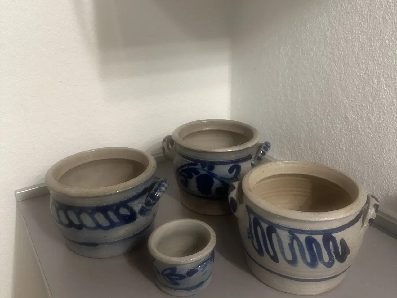 Billede 7 - Blåt køkkentøj og krukker