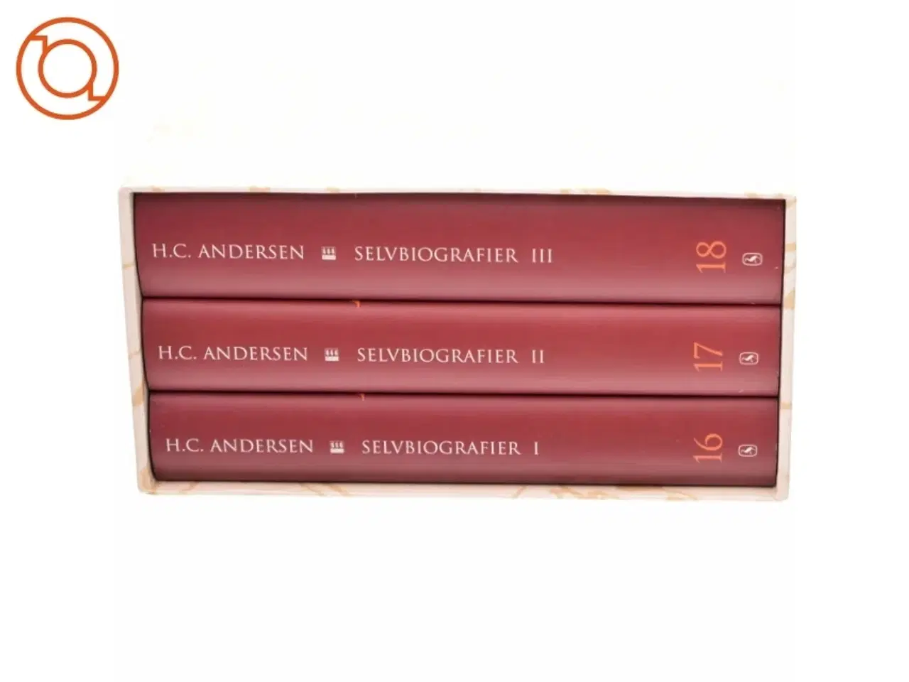 Billede 2 - Andersen : H.C. Andersens samlede værker. Bind 16, Selvbiografier I (Bog)