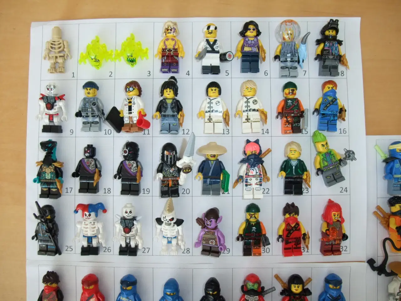 Billede 2 - Lego Ninjago Figurer 