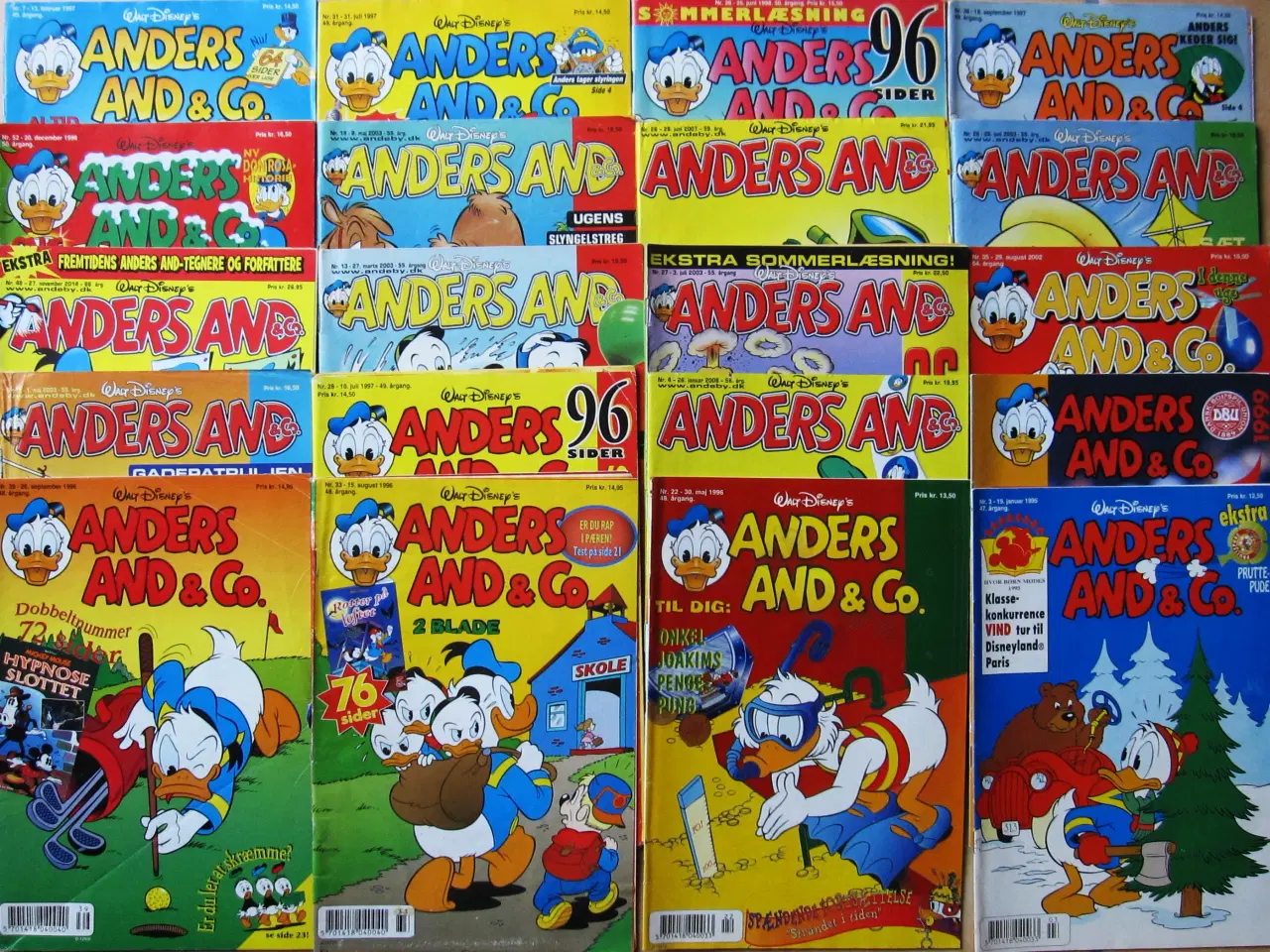 Billede 1 - Anders And - 20 stk. sælges samlet