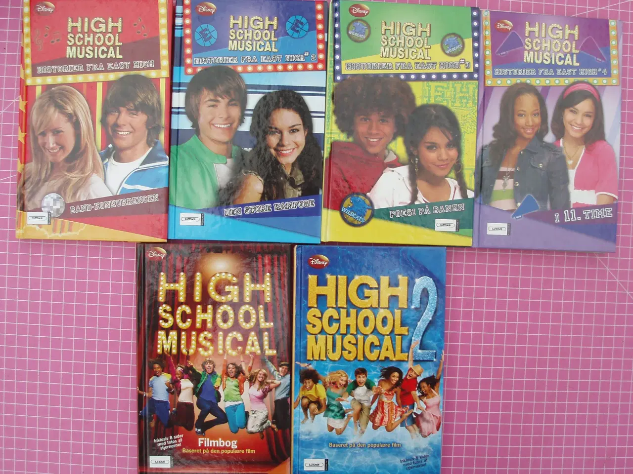 Billede 1 - Disneys High School Musical bøger