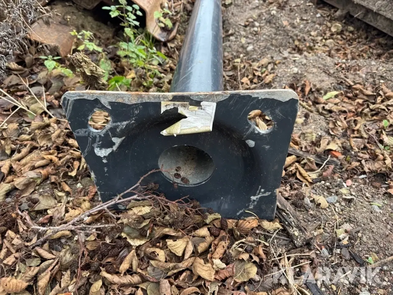 Billede 4 - Mast 9 meter med betonfundament