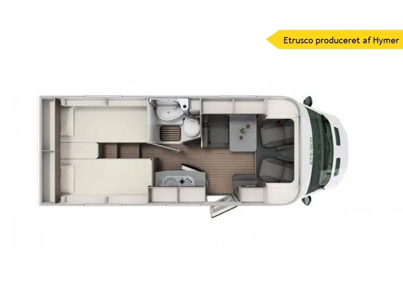 Billede 18 - 2025 - Etrusco V 6.6 SF   Lækker Autocamper som kun er 214 cm bred fra Hinshøj Caravan.