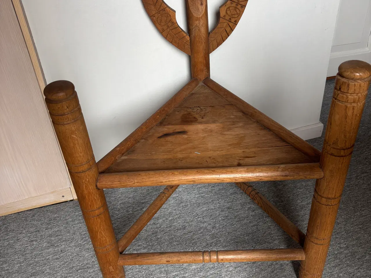 Billede 1 - Unik massiv egetræsmøbel