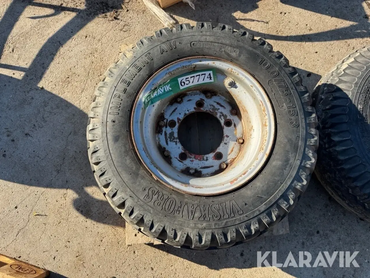 Billede 9 - Dæk Vedestein - Viskafors 2 styk