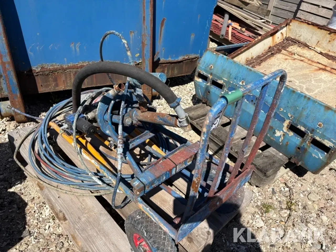 Billede 3 - Malersprøjte Graco President Air power pump