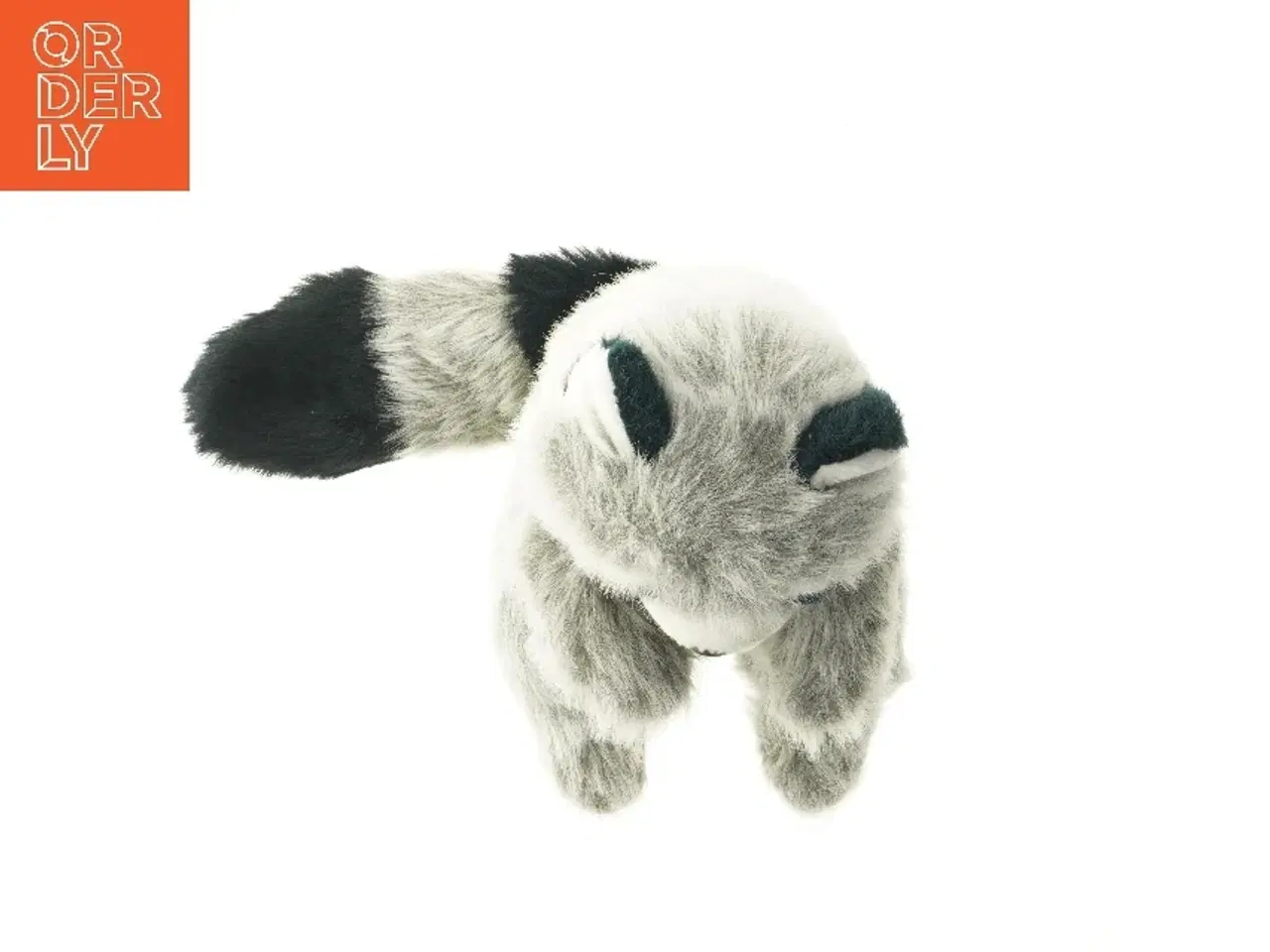 Billede 4 - Grå vaskebjørn bamse (str. 30 cm)