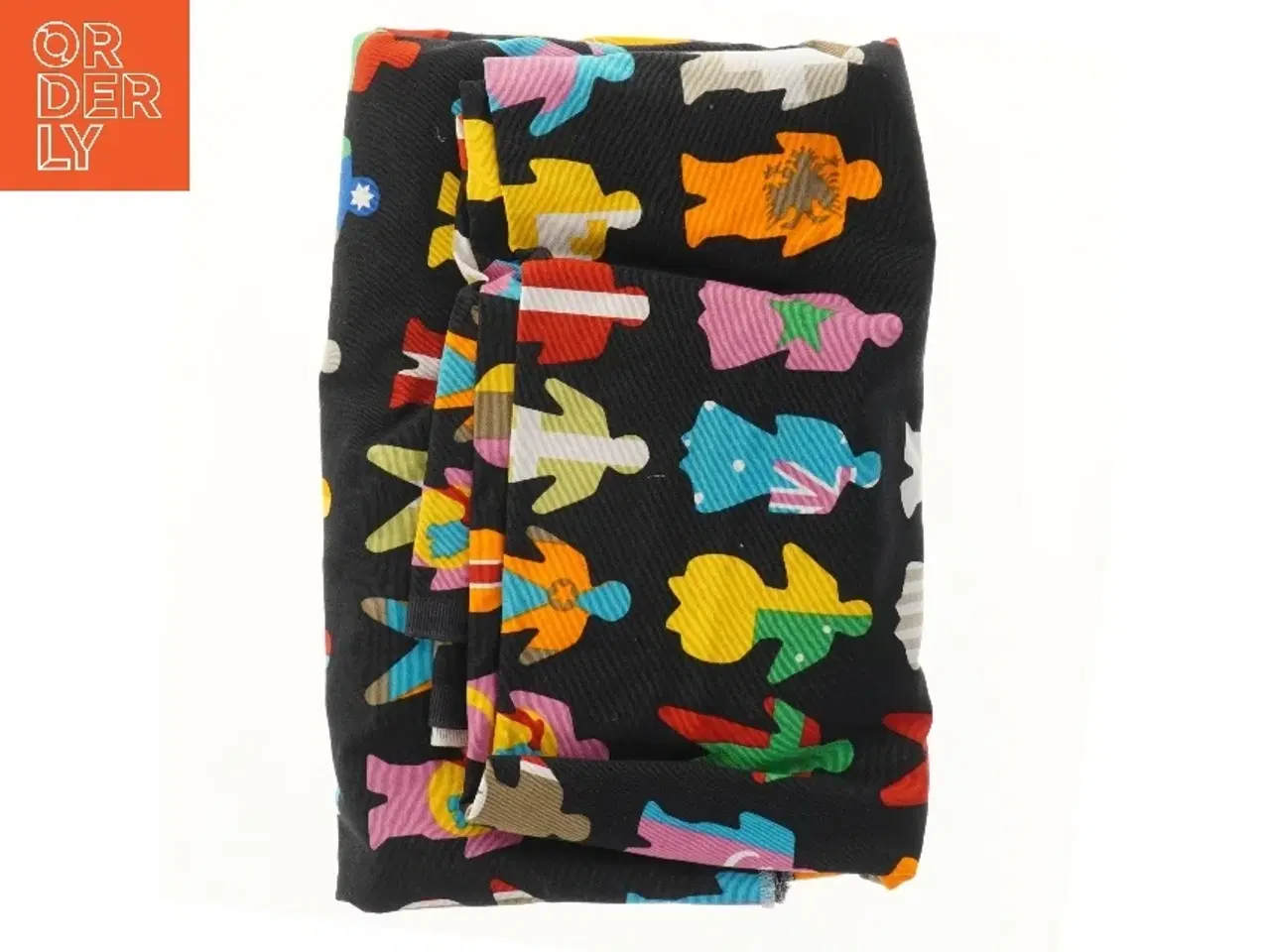 Billede 3 - Farverigt stof med figurer (str. 300x150 cm)