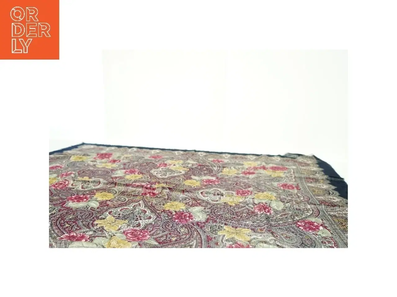 Billede 3 - Mønstret tørklæde (str. 110 x 110 cm)